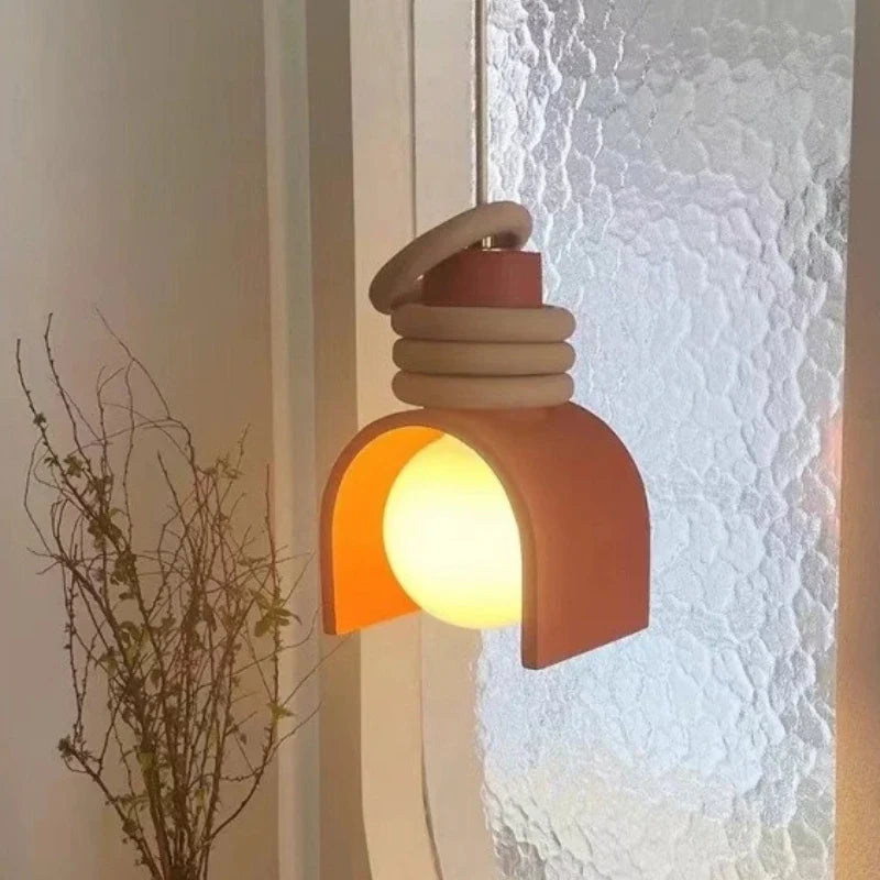 Wabi-Sabi Pendant Light — Exquisite Japanese Minimalist Resin Design