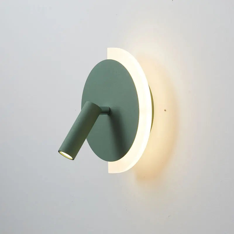 LunaSpot Wall Light — Sleek LED Bedside Lamp with Modern Design