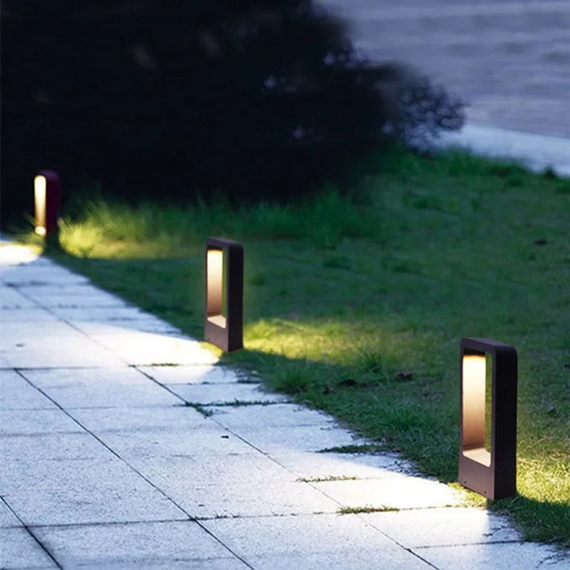 GardenGlow Outdoor Ground Light - Illuminate Your Path with Sleek Style