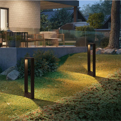 GardenGlow Outdoor Ground Light - Illuminate Your Path with Sleek Style