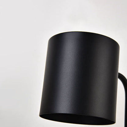 Japanese Minimalist Table Lamp — Sleek Wood & Metal Design for Modern Living