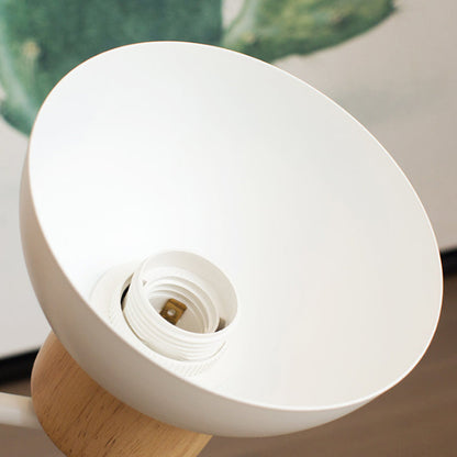 Elegant Nordic Wooden Bird Wall Lamp – LED Bedside Sconce
