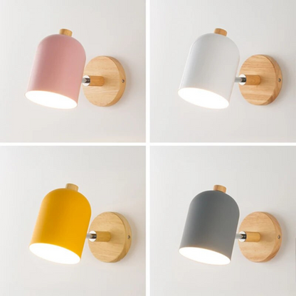 Drelis Wall Lamp - Nordic Wooden Minimalist Lighting