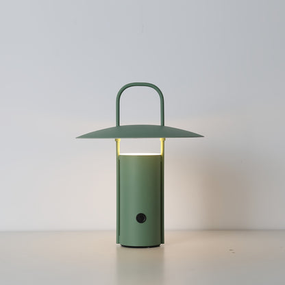 Wireless LED Touch Lamp - USB-Rechargeable Metal Table Light with Sleek Modern Design