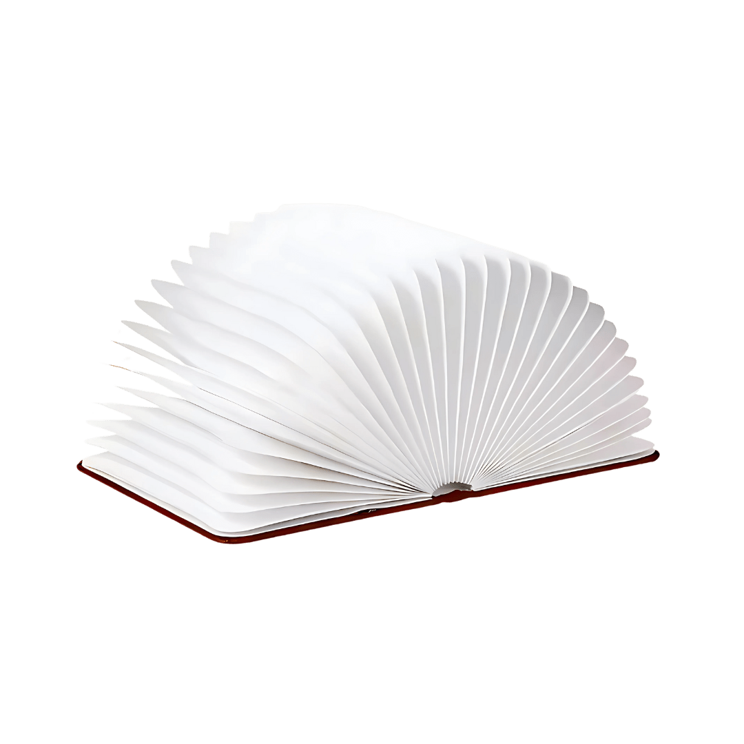 Lumibook Table Lamp — 360° Foldable Design, Rechargeable Light for Anywhere