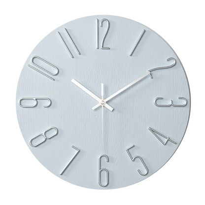 Noble Modern Wall Clock - Elegant Minimalist Gold Design