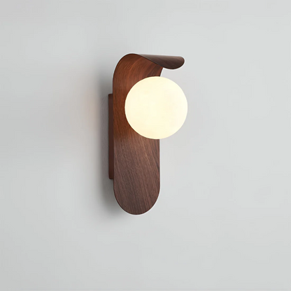 Icar Scandinavian LED Wall Lamp | Sleek Minimalist Wooden Design