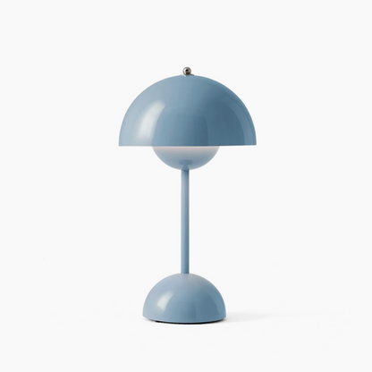 Mushroom Pod LED Table Lamp - Rechargeable, Touch-Activated Night Light