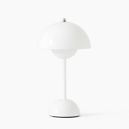 Mushroom Pod LED Table Lamp - Rechargeable, Touch-Activated Night Light