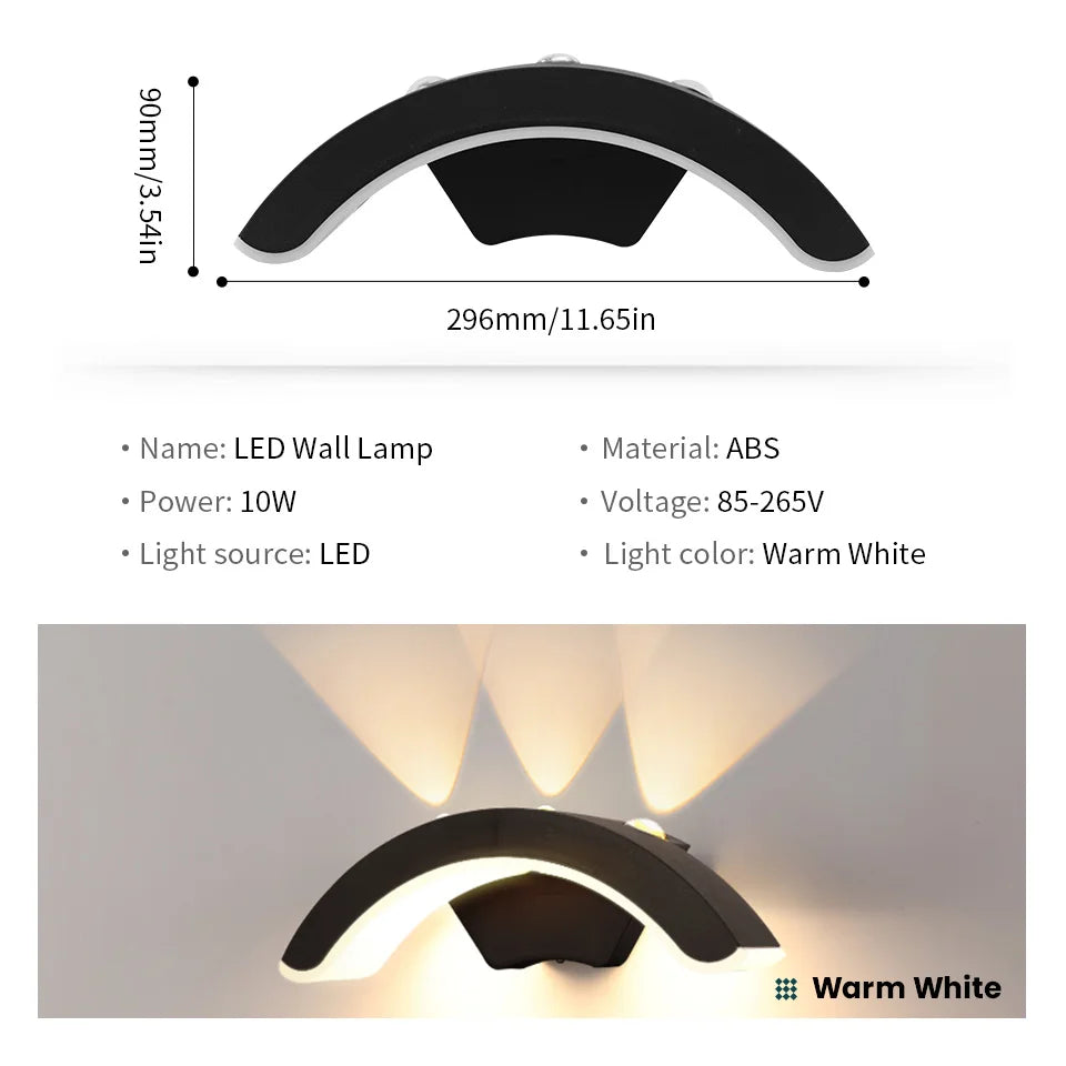 StormLite Weatherproof Outdoor Wall Light - Sleek Black Exterior Lantern