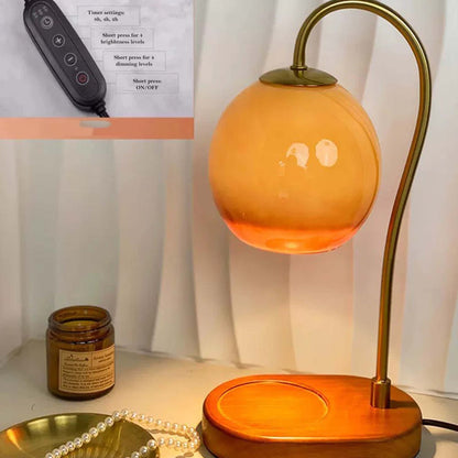 Adjustable Flameless Wax Warmer Table Lamp – Safe Candle Melter