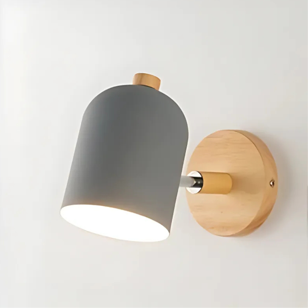 Drelis Wall Lamp - Nordic Wooden Minimalist Lighting