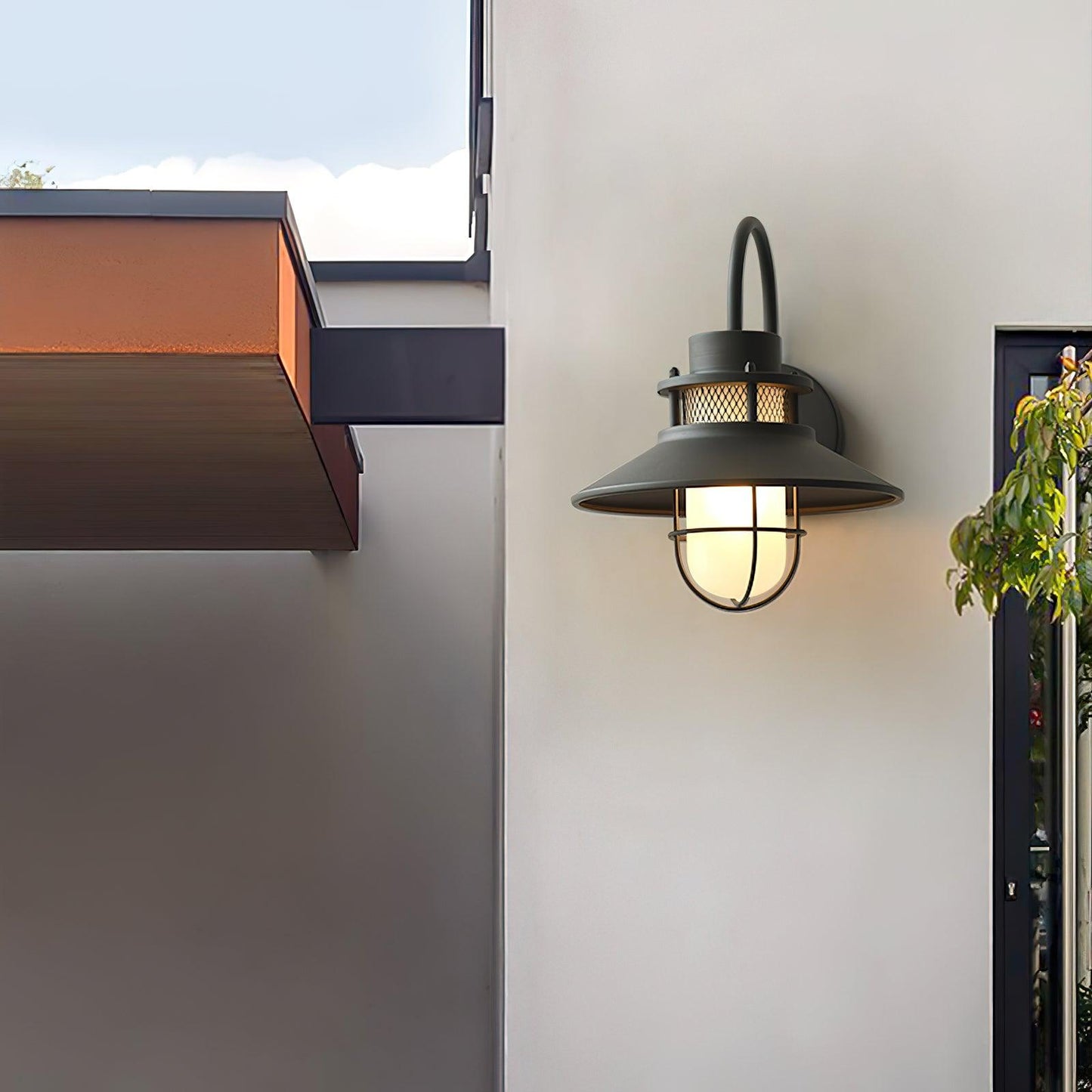 Felix Outdoor Wall Light | Industrial-Style Waterproof Fixture