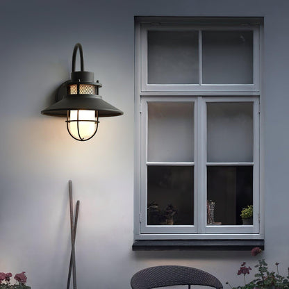 Felix Outdoor Wall Light | Industrial-Style Waterproof Fixture
