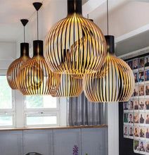 Artisan Wooden Pendant Light — Natural Scandinavian Design for a Warm, Minimal Glow