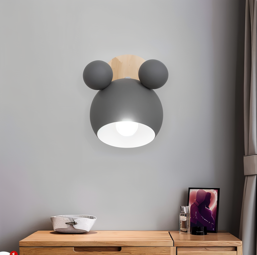 FlashMouse Wall Lamp — Playful Modern Design for Any Room