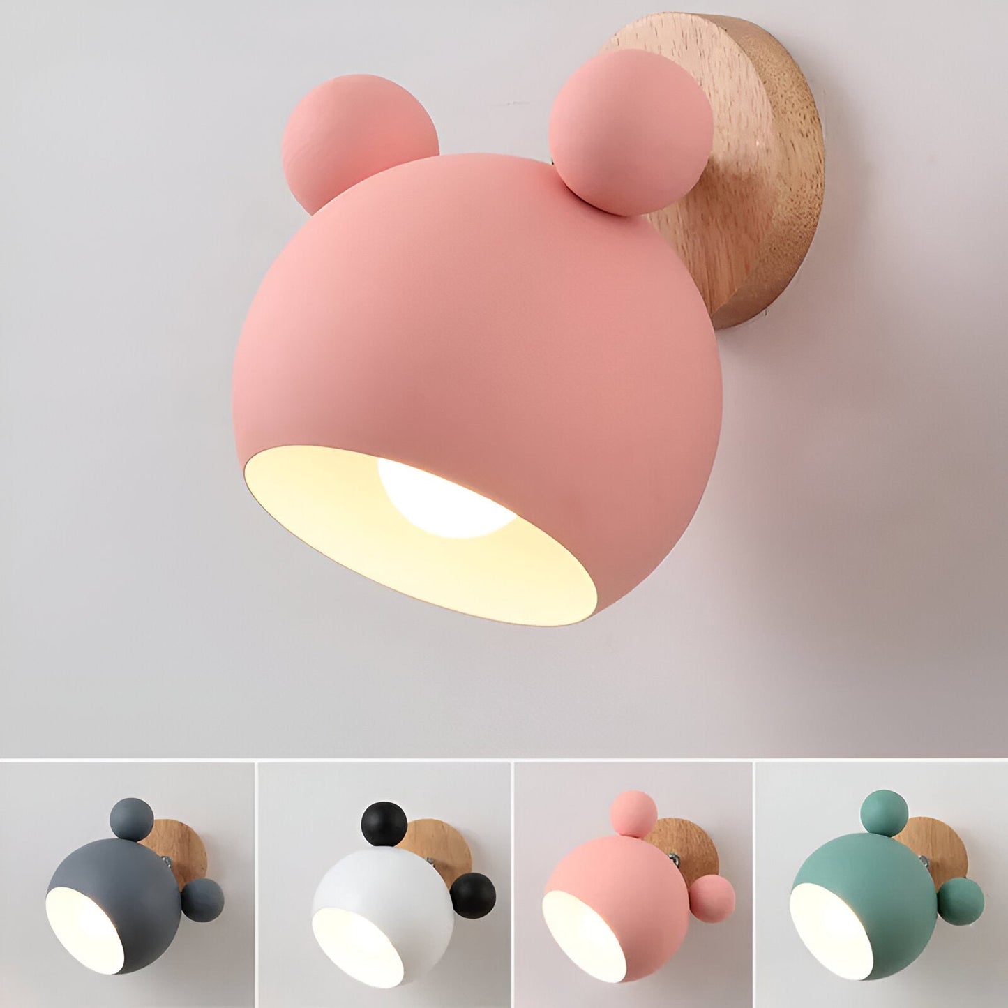 FlashMouse Wall Lamp — Playful Modern Design for Any Room