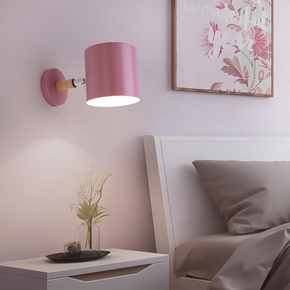NordicGlow Adjustable Wall Lamp – Soft Pastel, Scandinavian Design