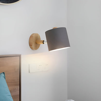 NordicGlow Adjustable Wall Lamp – Soft Pastel, Scandinavian Design