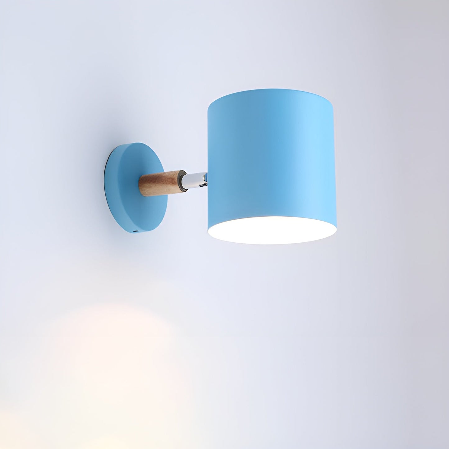 NordicGlow Adjustable Wall Lamp – Soft Pastel, Scandinavian Design