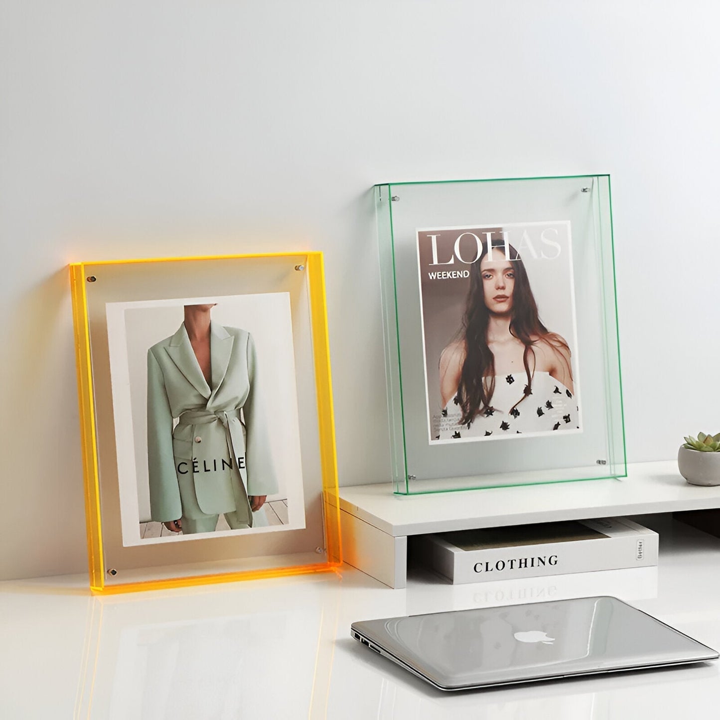 Sleek Acrylic Photo Frame for a Modern Minimalist Display