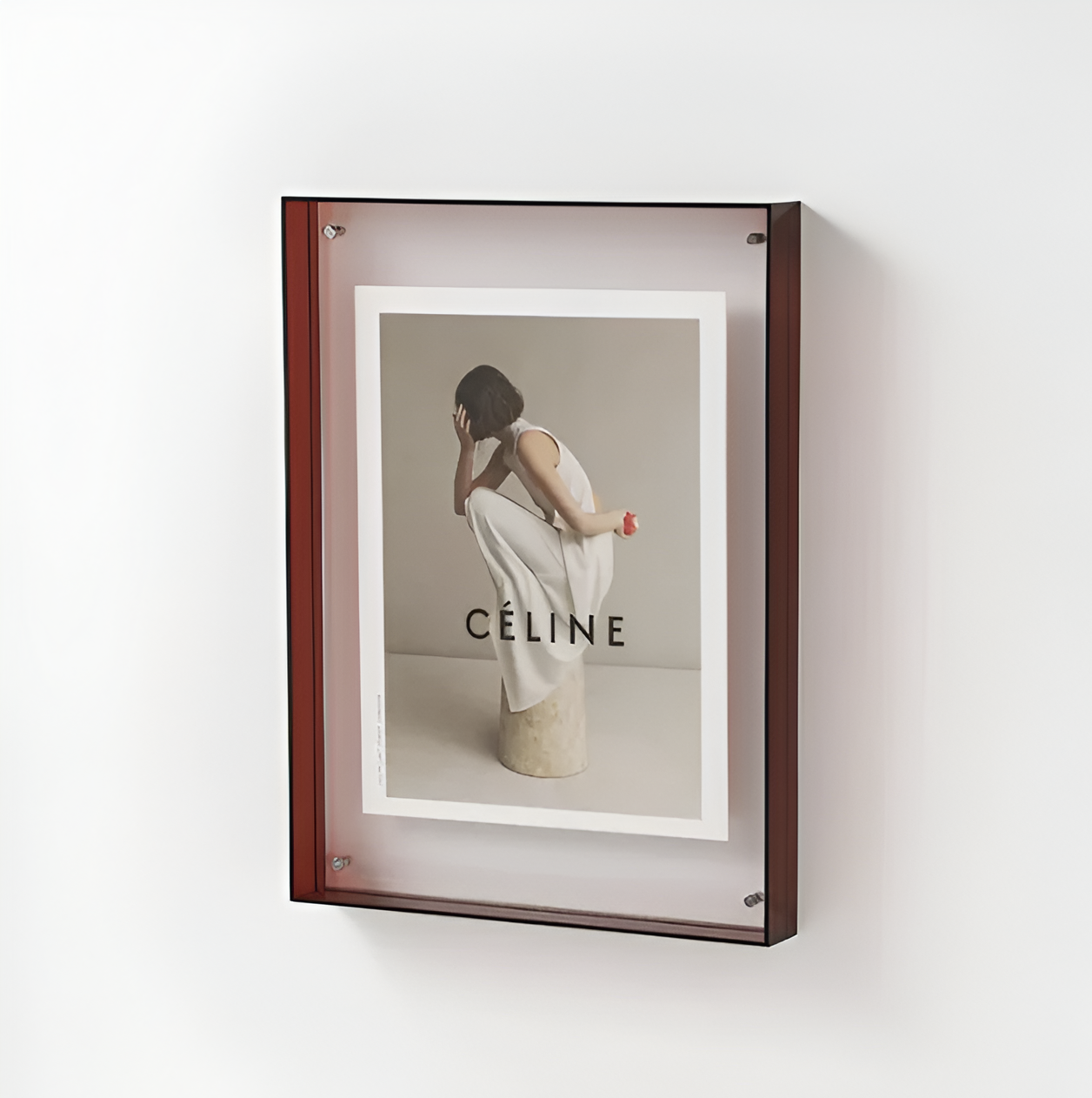 Sleek Acrylic Photo Frame for a Modern Minimalist Display