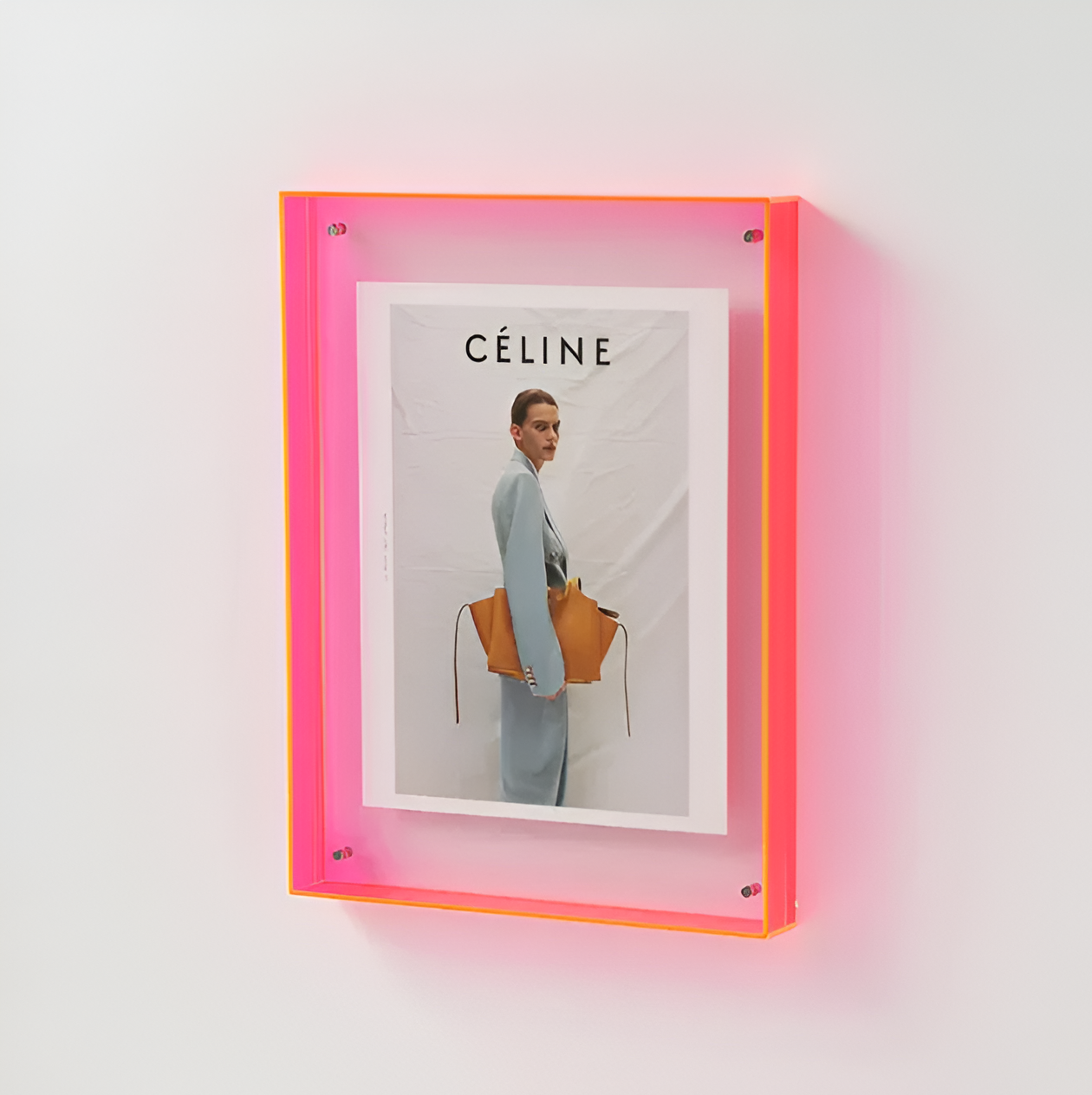 Sleek Acrylic Photo Frame for a Modern Minimalist Display