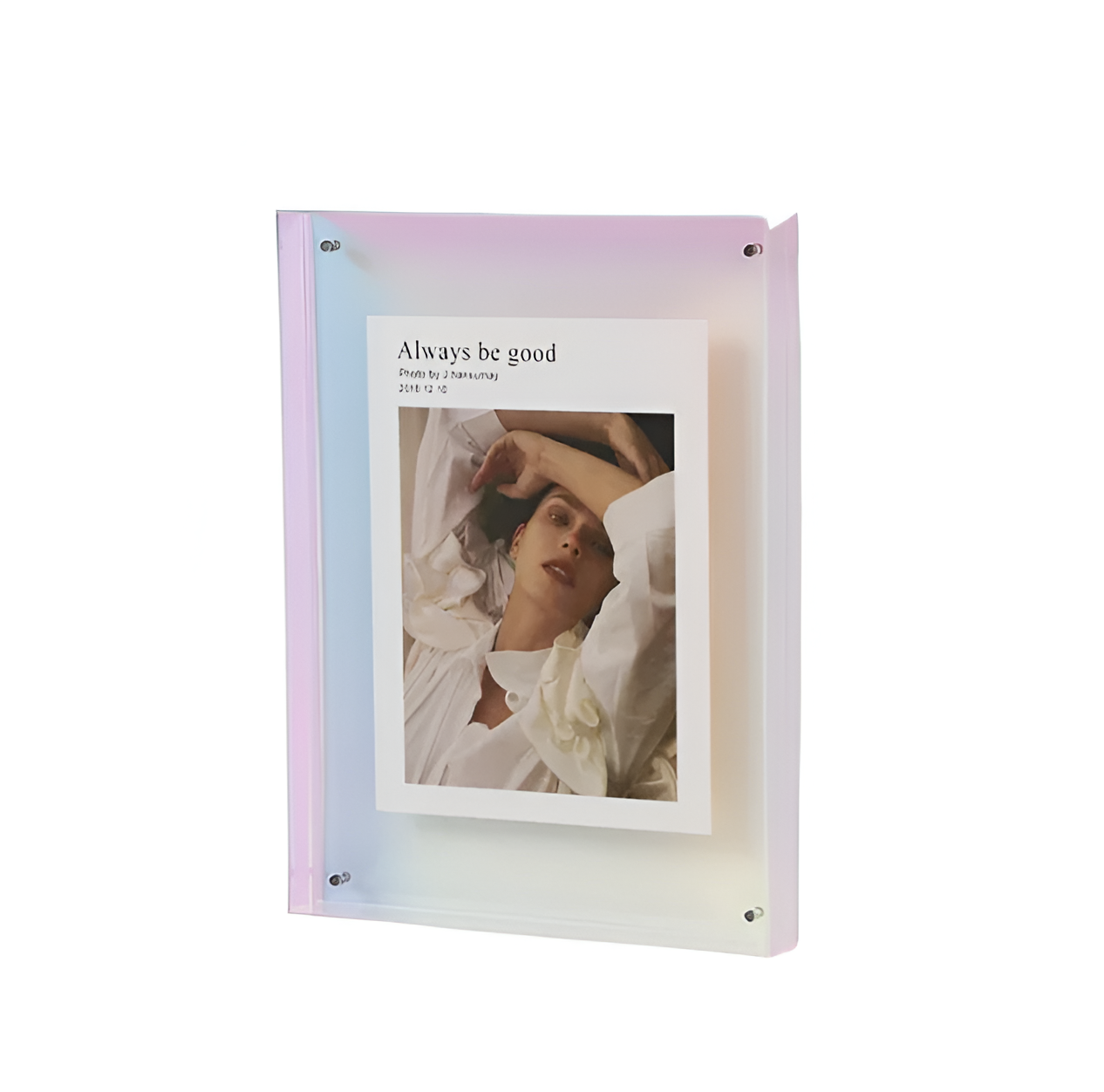 Sleek Acrylic Photo Frame for a Modern Minimalist Display