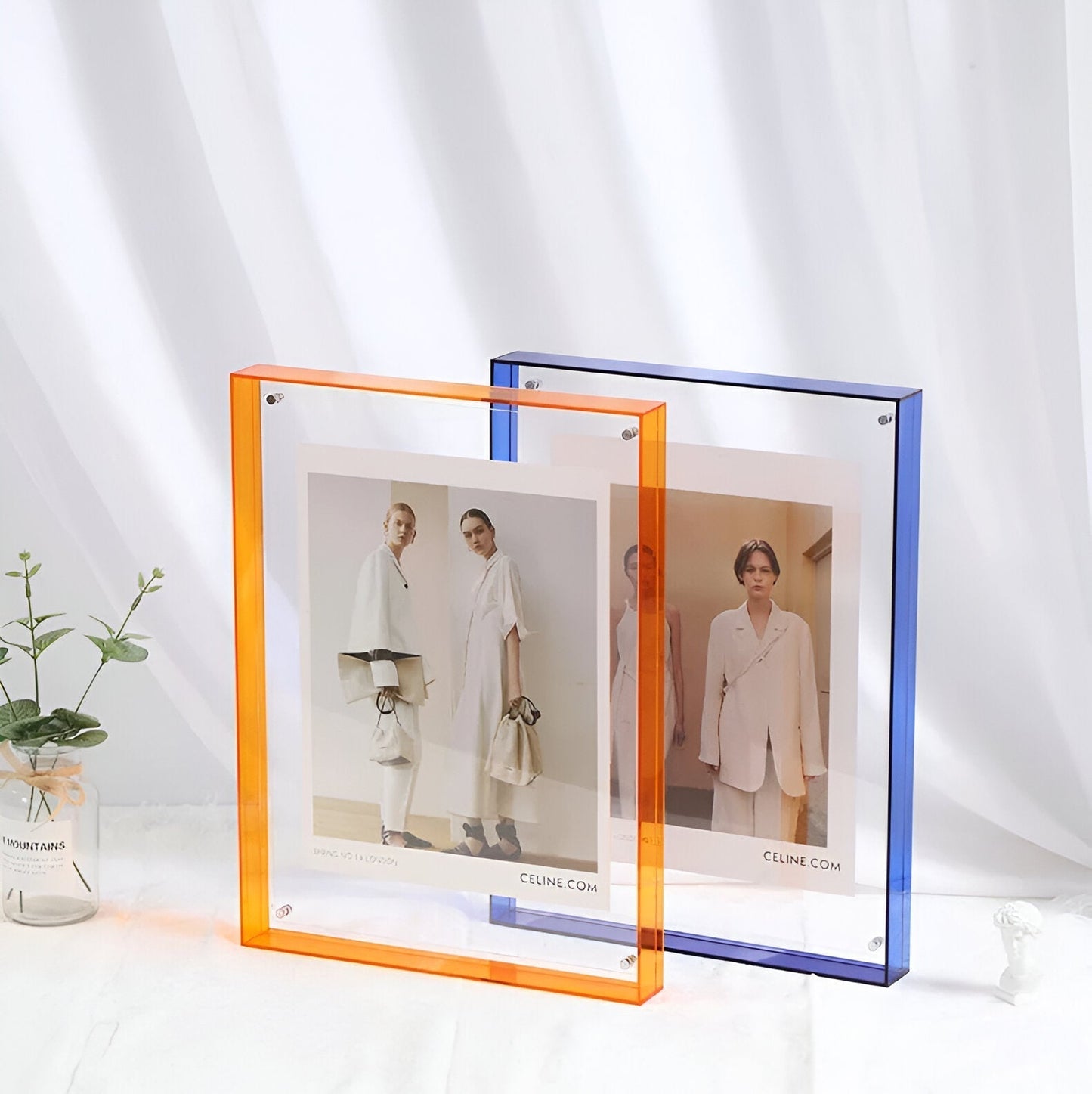 Sleek Acrylic Photo Frame for a Modern Minimalist Display