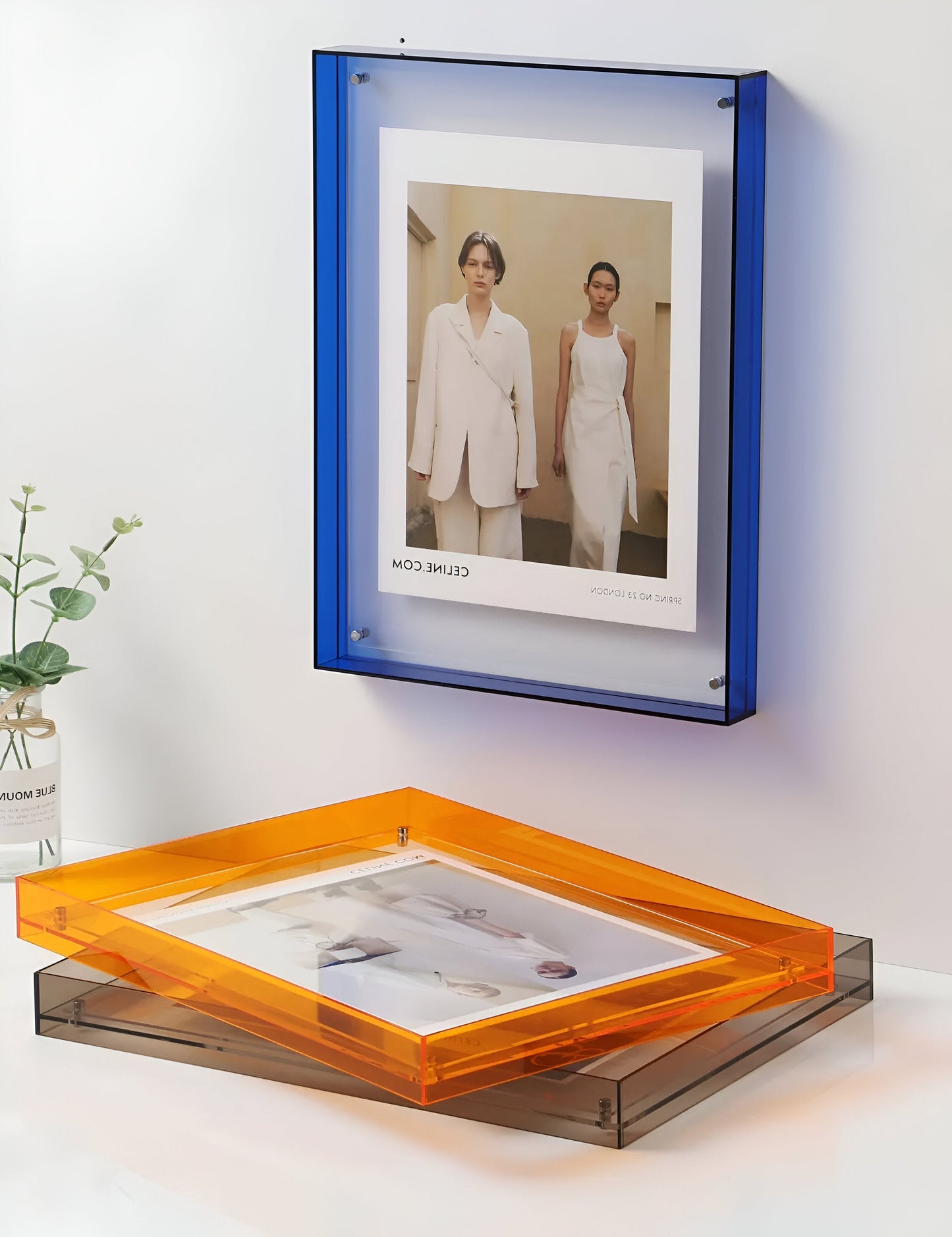 Sleek Acrylic Photo Frame for a Modern Minimalist Display