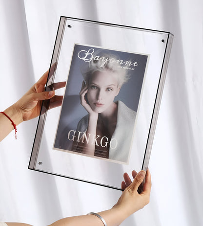 Sleek Acrylic Photo Frame for a Modern Minimalist Display