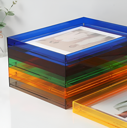 Sleek Acrylic Photo Frame for a Modern Minimalist Display