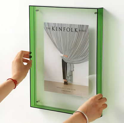 Sleek Acrylic Photo Frame for a Modern Minimalist Display