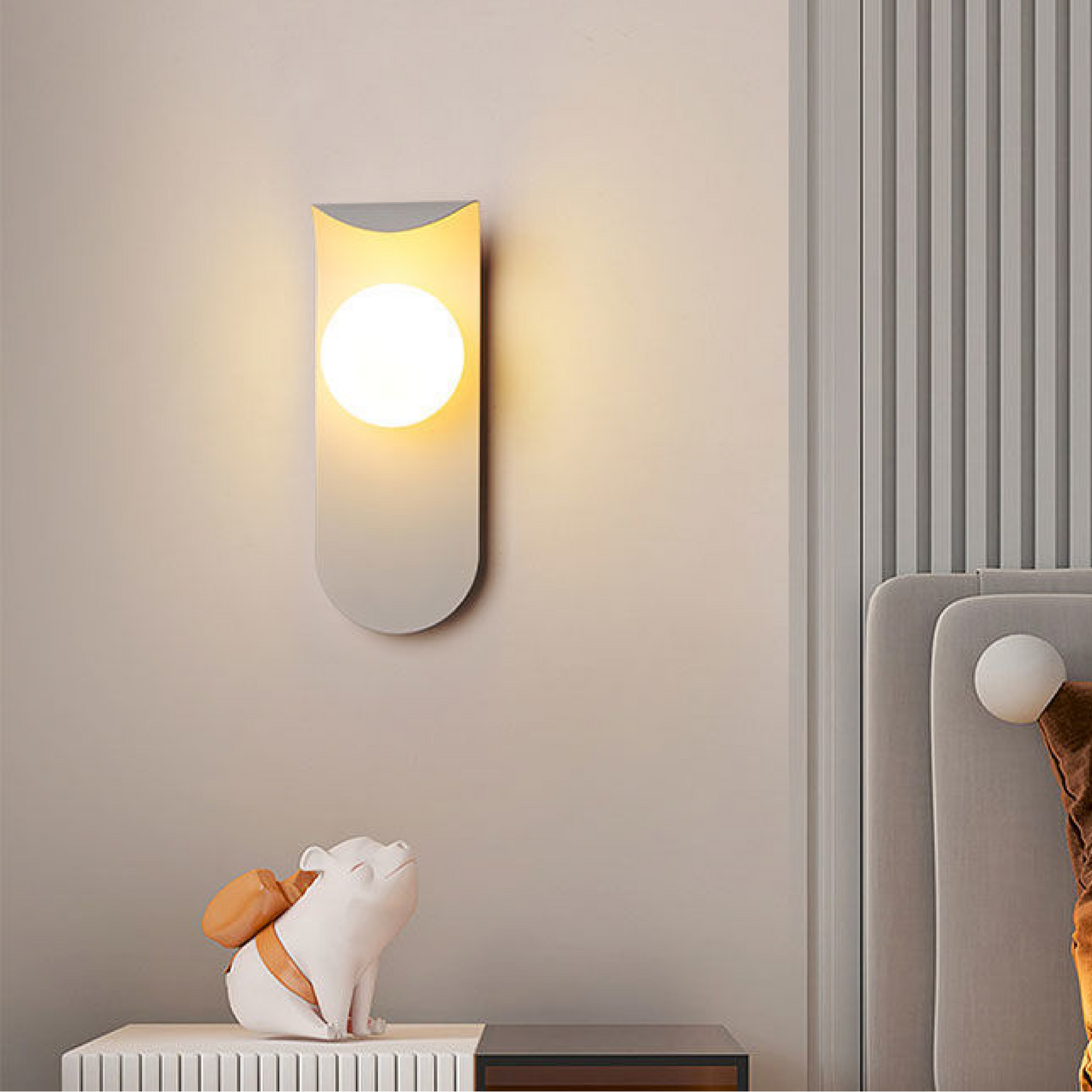 Scandinavian Wall-Mount Light — Modern Nordic Design