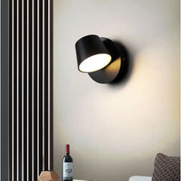 Rotating LED Wall Lamp - Modern, Adjustable Lighting for Any Space