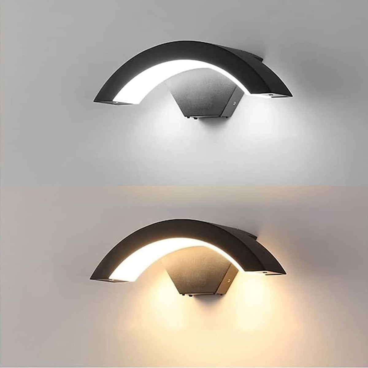 Sleek Modern Outdoor Wall Light – IP65 Waterproof LED Fixture