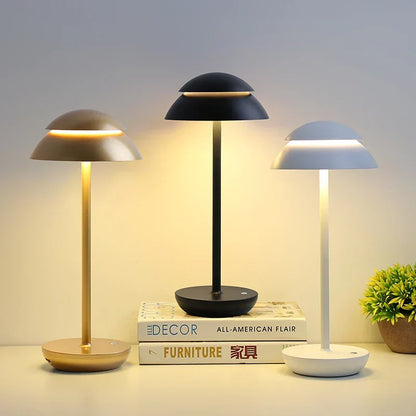 PowerLuxe Rechargeable Table Lamp — Sleek Modern Wireless Lighting for Any Space