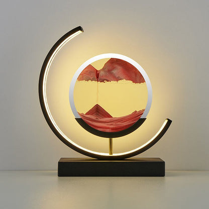 Sandlight Quicksand LED Table Lamp — Ultra-Sleek Desk Light with Ambient Glow