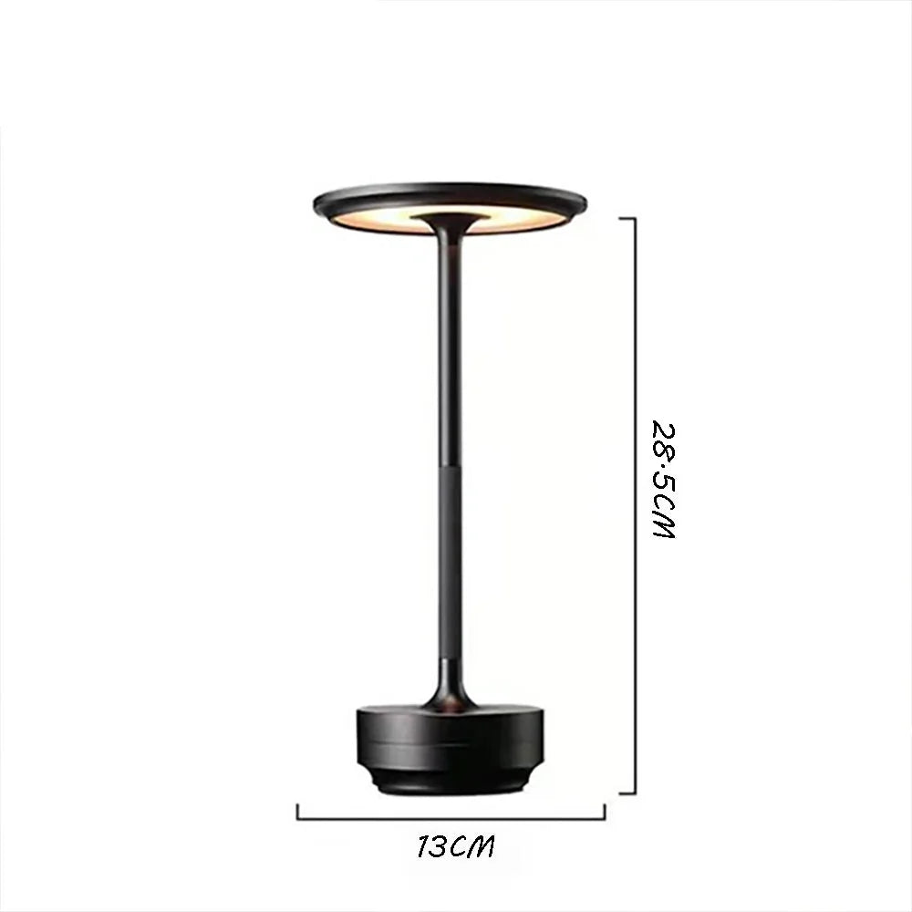 Rechargeable Touch Desk Lamp with Dimmable LED Table Light
