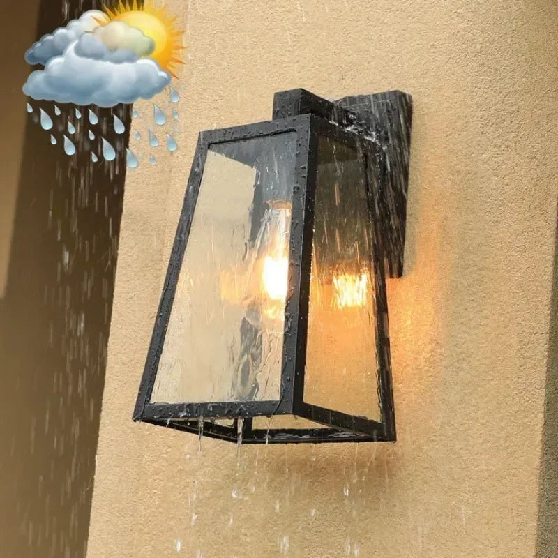 Verona Outdoor Wall Lantern | European-Style Modern Exterior Lighting
