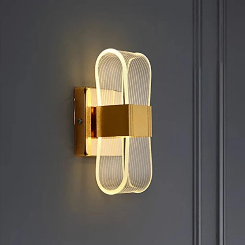 Nordic Luxury LED Wall Lamp - Sleek Modern Aluminium Decorative Light