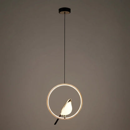 Magpie Pendant Light — Nordic LED Bird Design for Modern Interiors