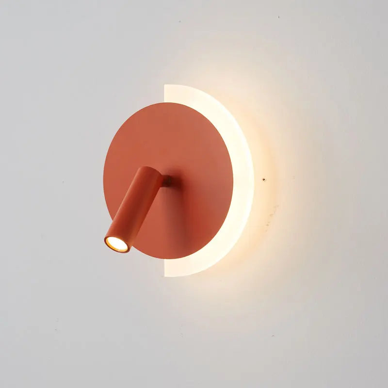 LunaSpot Wall Light — Sleek LED Bedside Lamp with Modern Design