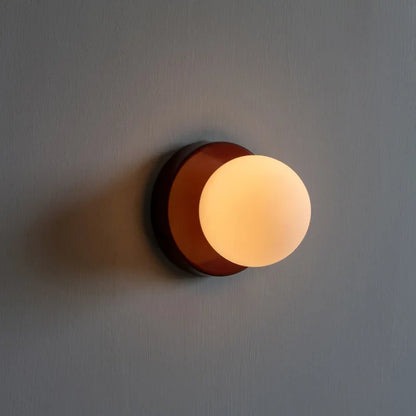 Macaron LED Wall Lamp - Elegant Modern Coloured Glass Sconce