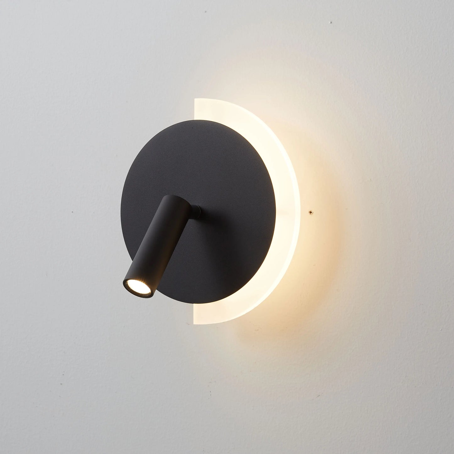 LunaSpot Wall Light — Sleek LED Bedside Lamp with Modern Design