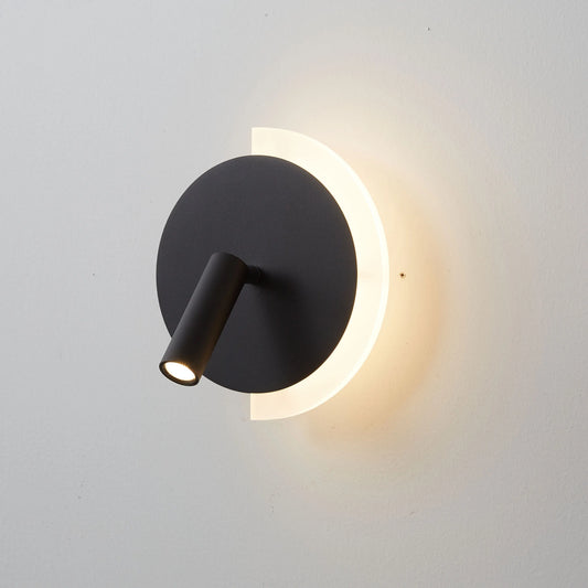 LunaSpot Wall Light — Sleek LED Bedside Lamp with Modern Design