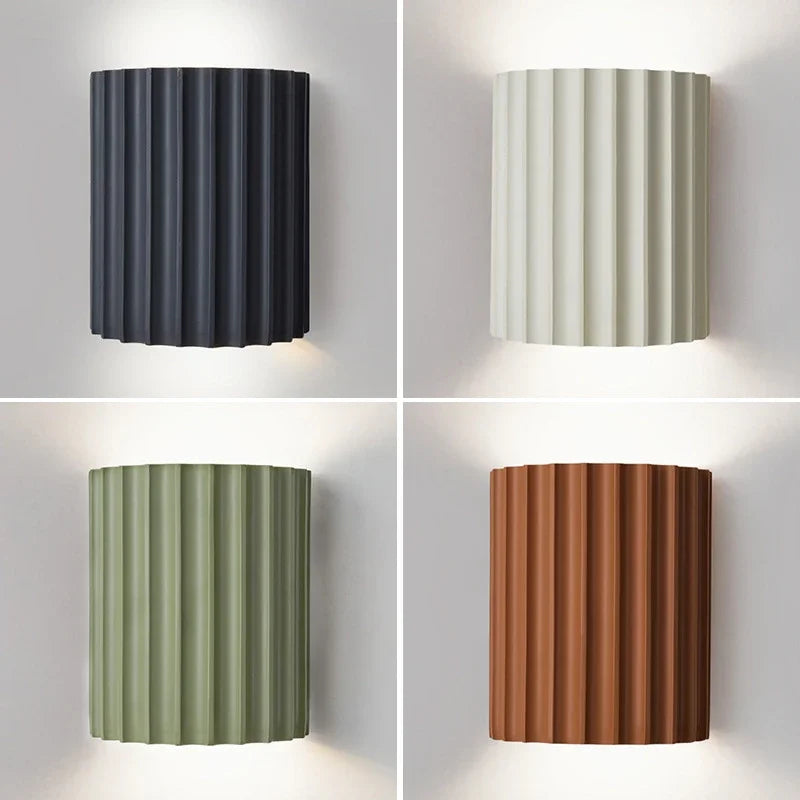 Nordic Modern Resin Wall Lamp - Sleek Indoor Wall Light for a Stylish Home