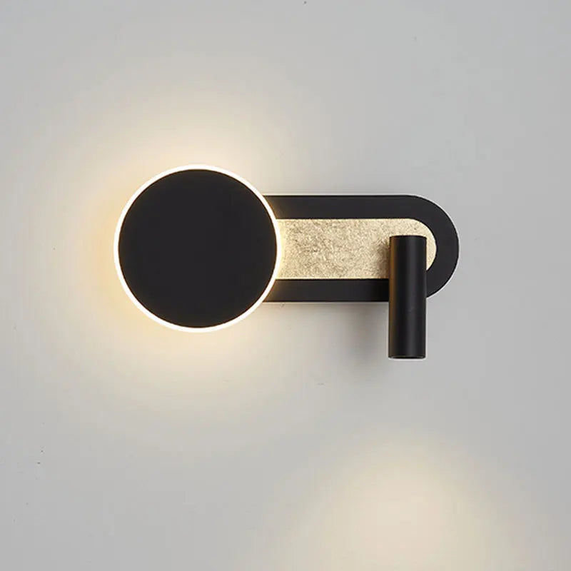 HaloBeam Wall Light | Nordic Modern Dual-LED Design for Sleek, Ambient Illumination