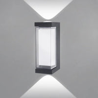 Contemporary LED Wall Light - Waterproof Outdoor Sconce with Up & Down Lighting
