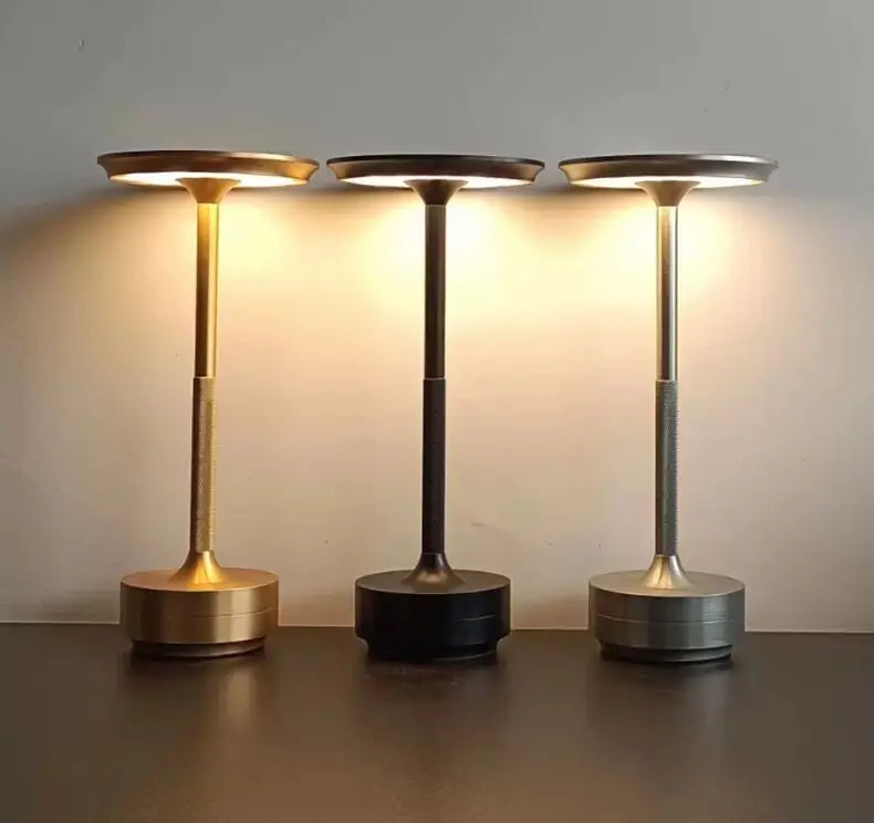 Rechargeable Touch Desk Lamp with Dimmable LED Table Light